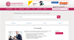 Desktop Screenshot of computerwelt.ch