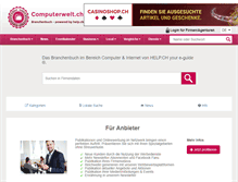 Tablet Screenshot of computerwelt.ch